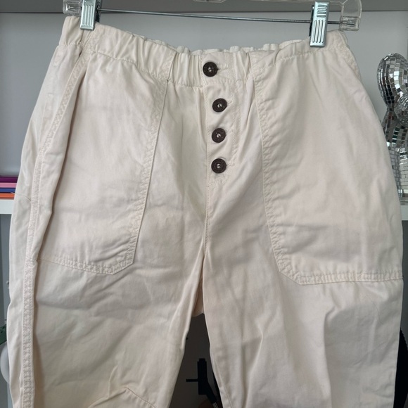 FREE PEOPLE Cadet Pull On Joggers in Almond Buff - Picture 6 of 11